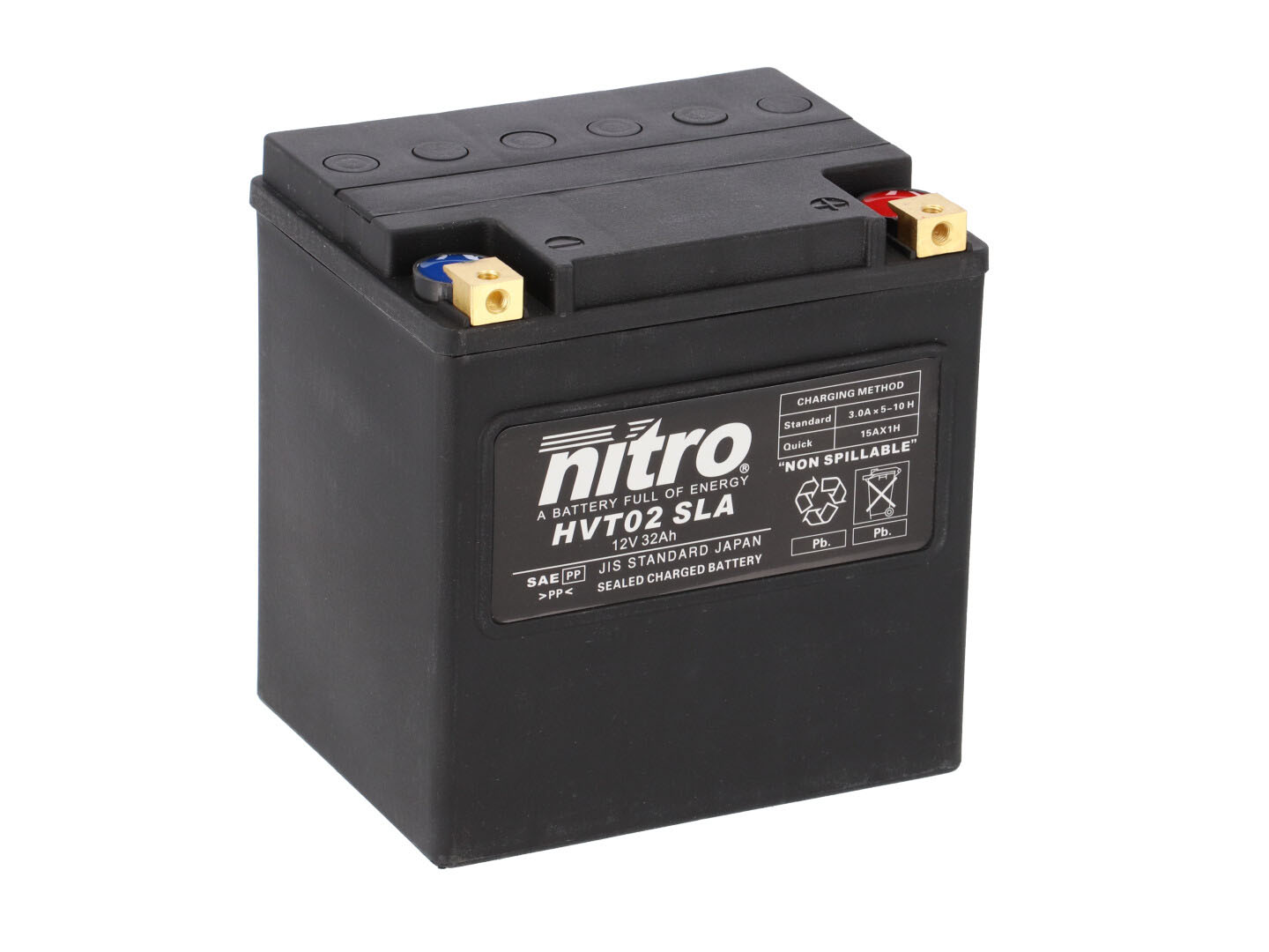 Baterie de pornire HVT 02 SLA NITRO
